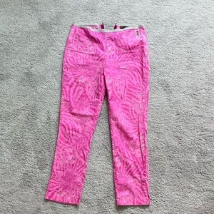 Authentic Versace thin stretch cotton pants Preloved size 4-6. Made in Italy.